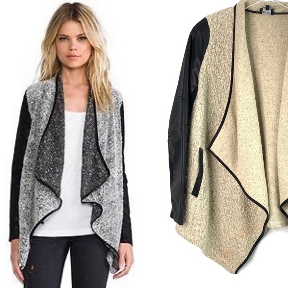 bardot waterfall jacket